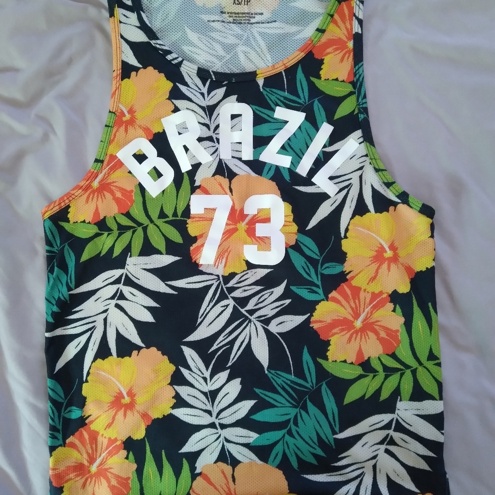 Aeropostale tropical tank top brazil 74